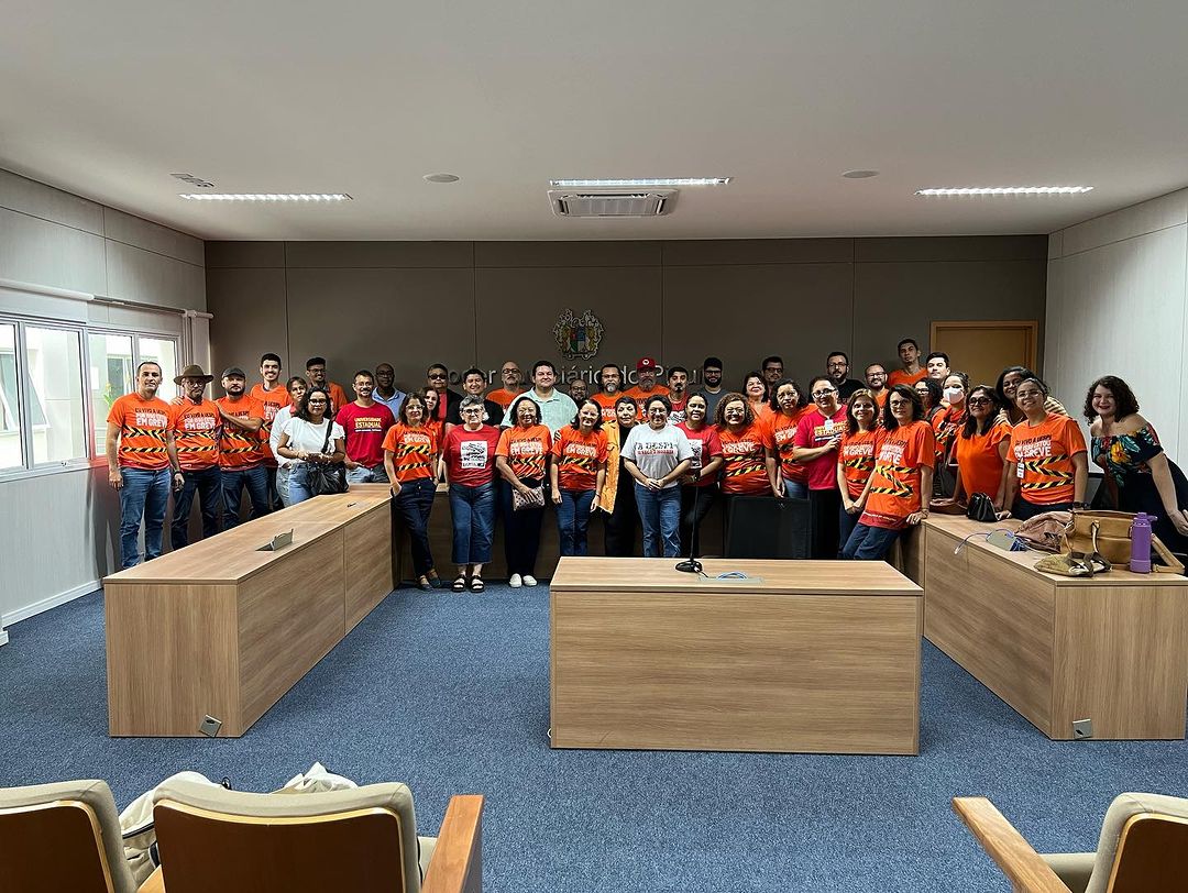 Professores da UESPI participam de audiência de conciliação no Tribunal de Justiça do Piauí